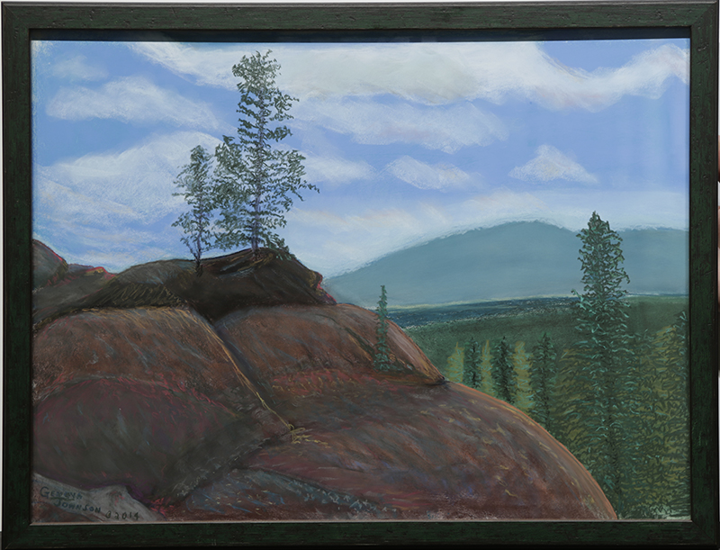 Wyoming Granite View by artist Geneva Johnson